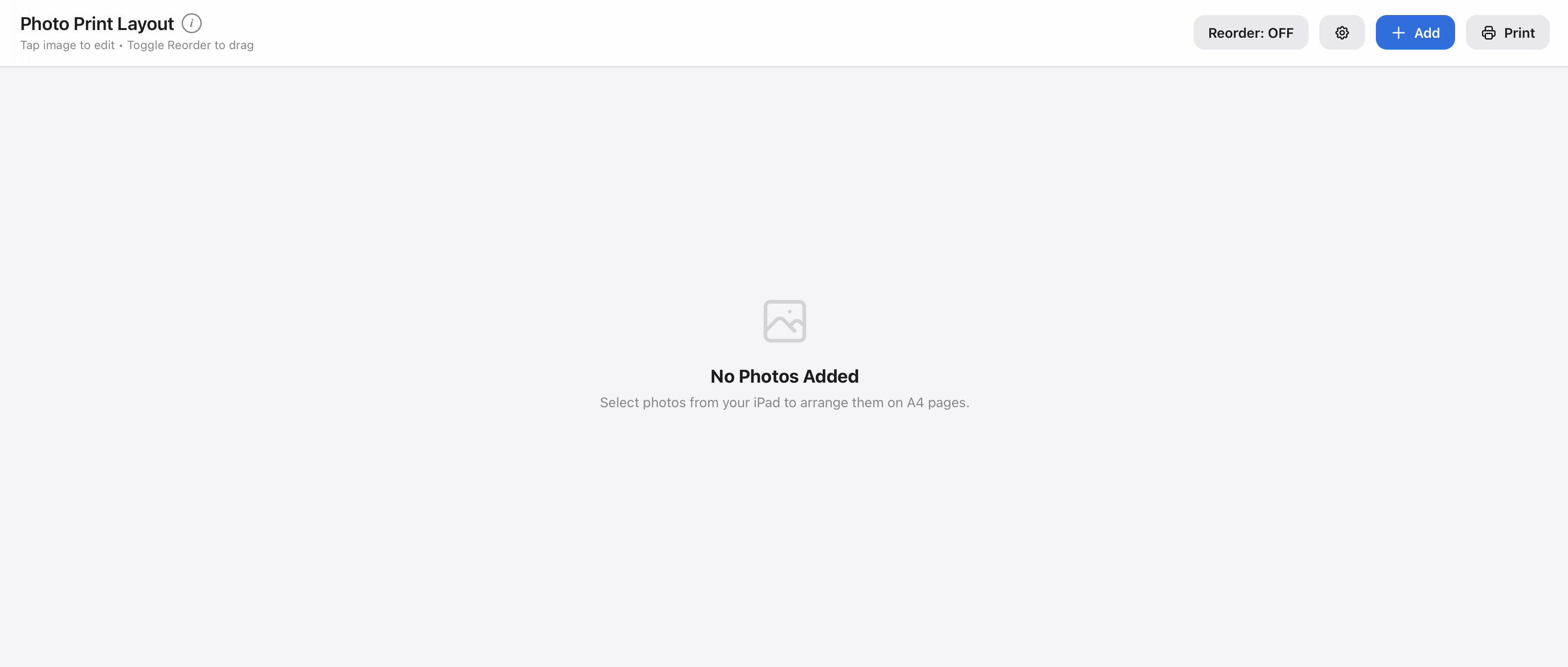 Print pictures from an iPad easily