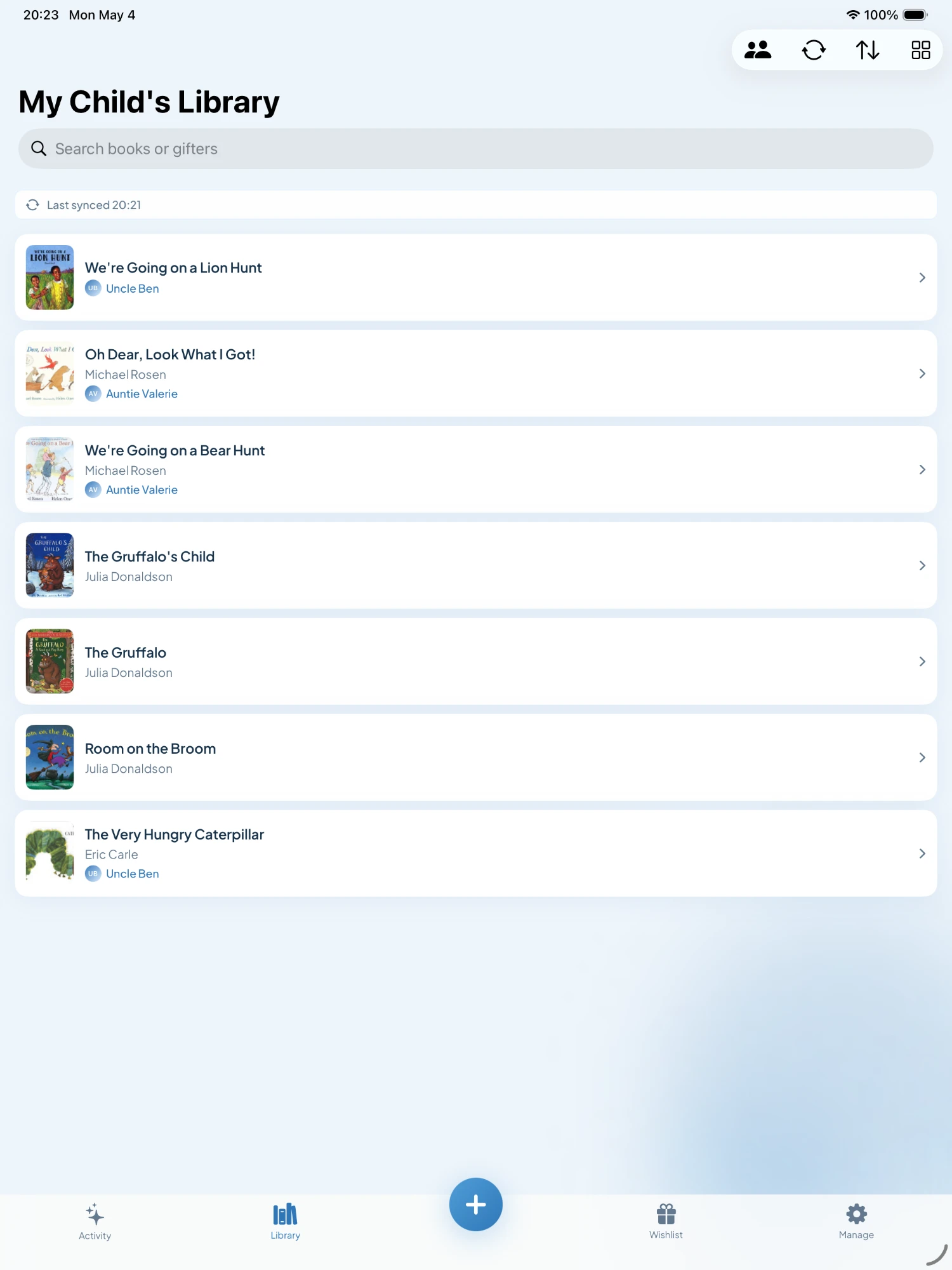 Little Bookshelf screenshot